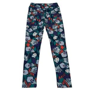 LuLaRoe Disney Villains Leggings One Size OS Evil Queen Ursula Cruella De Vil